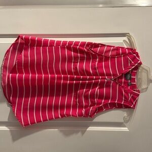 Soho Pink and White Striped Top